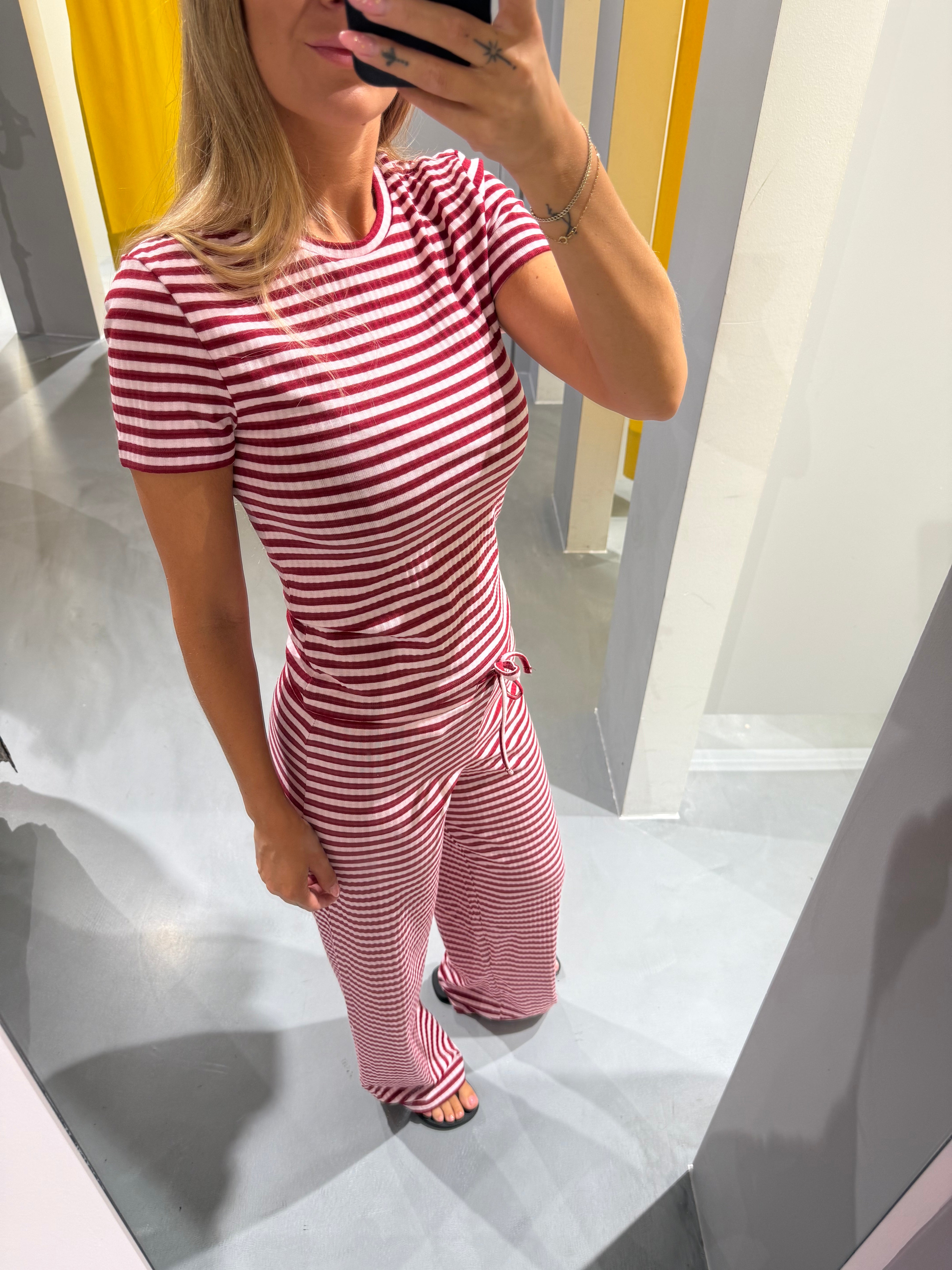 PCLAYA Top - Goji Berry/Pink Tulle